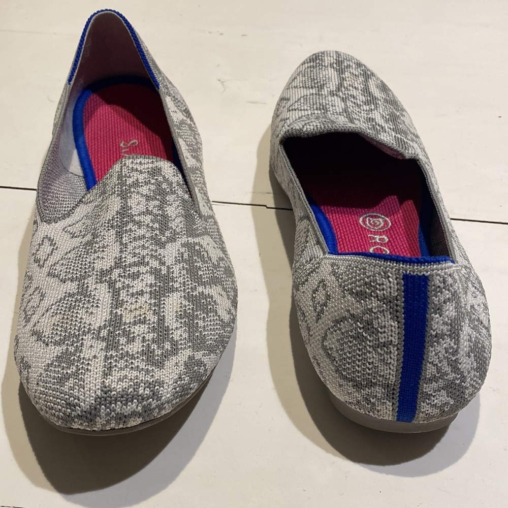 Rothy’s Python Print Slip On Loafers - image 3